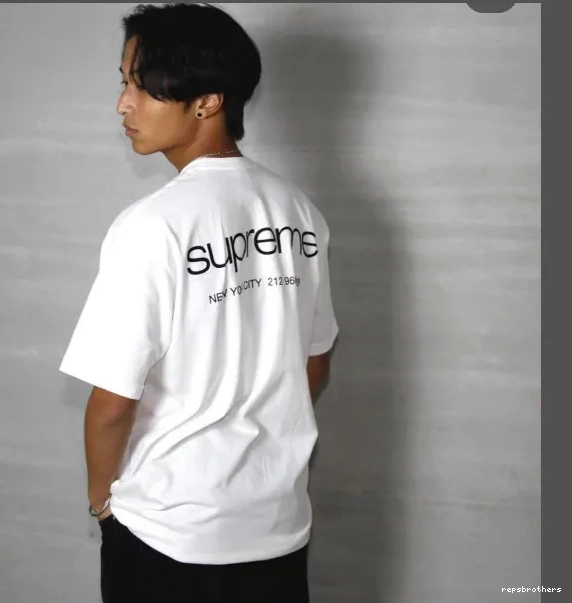 S White Short Black Information Store Tee L M XL NYC 23FW sleeved and 0330